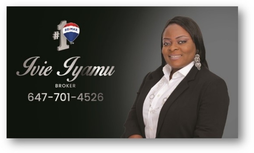 RE/MAX West Realty Inc., Brokerage * IVIE IYAMU Black Business Matters